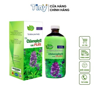 Diệp lục collagen ,nước diệp lục TH- ChlorophylL Uieplus tăng cường sức đề kháng thải độc cơ thể ,làm sáng mịn da 500ml