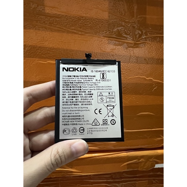 Pin Nokia HE363 / Pin Nokia 8.1 Plus / X7 2017 / 7.1 Plus (3500mAh) dung lượng cao bảo hành 1 đổi 1