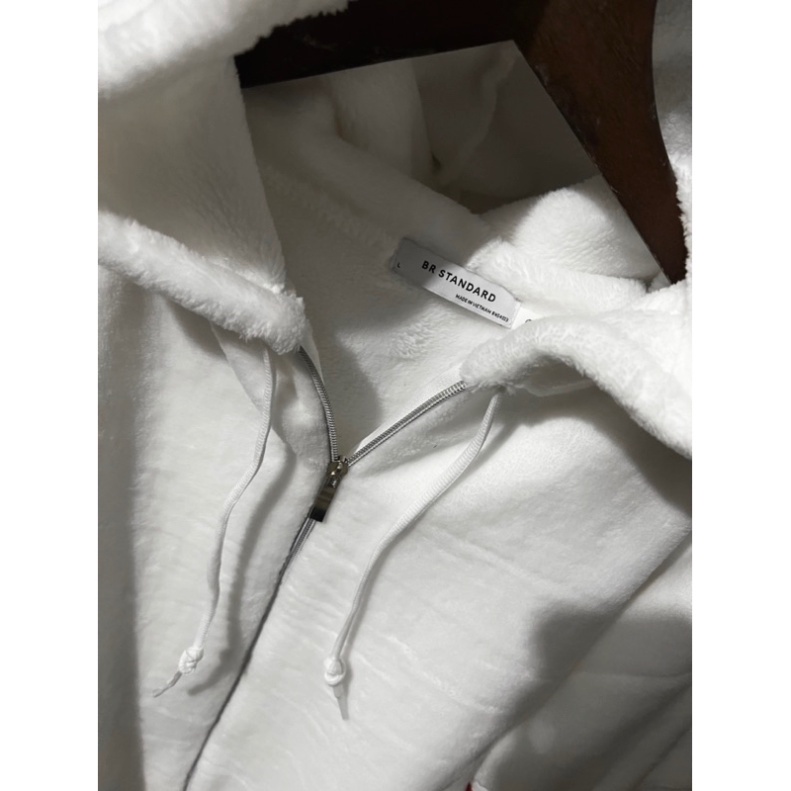 Áo khoác lông thom chất lông mượt 2 mặt có mũ thiết kế hot nhất mùa đông năm