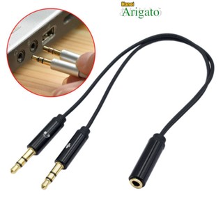 Cáp Gộp Loa, Dây Gộp 2 jack 3.5m (Audio & Mic) vào 1 lỗ 3.5mm duy nhất