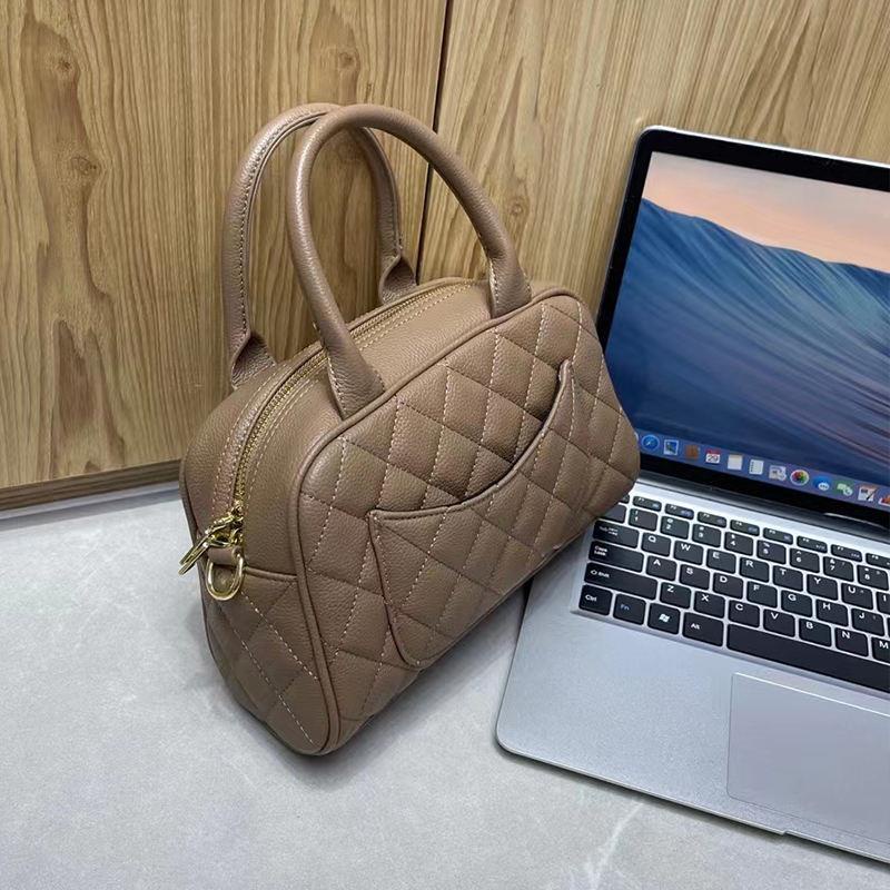 Xiaoxiang Túi Xách Đeo Vai Hình bowling Phong Cách Thời Trang Mùa Thu Kiểu Mới