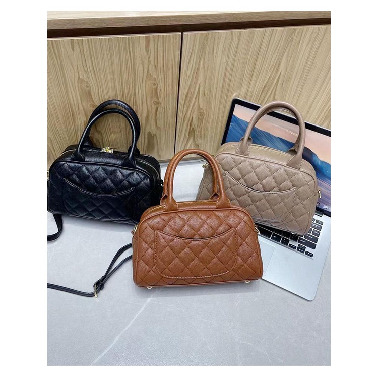 Xiaoxiang Túi Xách Đeo Vai Hình bowling Phong Cách Thời Trang Mùa Thu Kiểu Mới