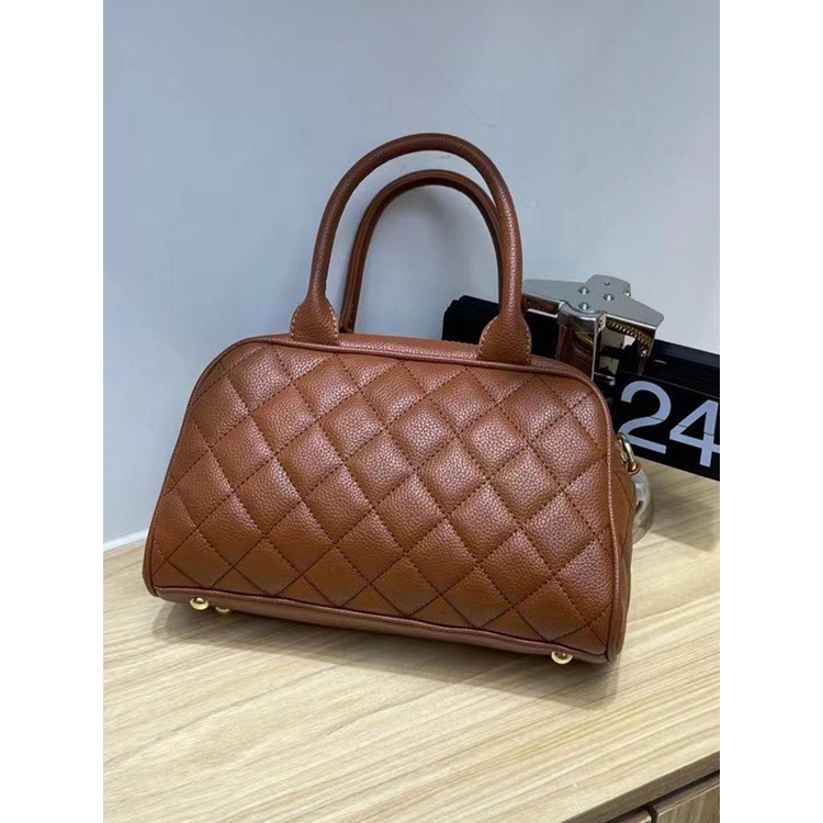 Xiaoxiang Túi Xách Đeo Vai Hình bowling Phong Cách Thời Trang Mùa Thu Kiểu Mới