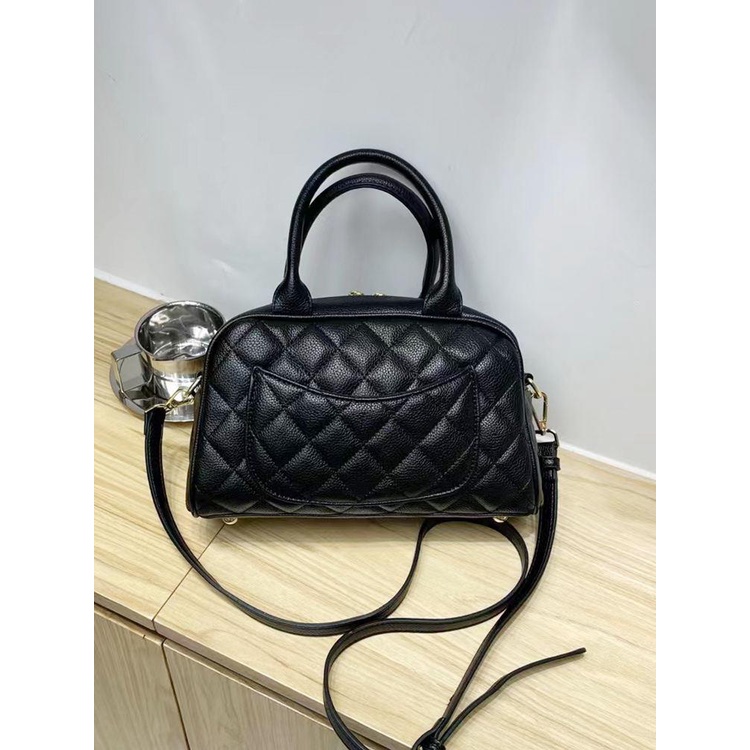 Xiaoxiang Túi Xách Đeo Vai Hình bowling Phong Cách Thời Trang Mùa Thu Kiểu Mới