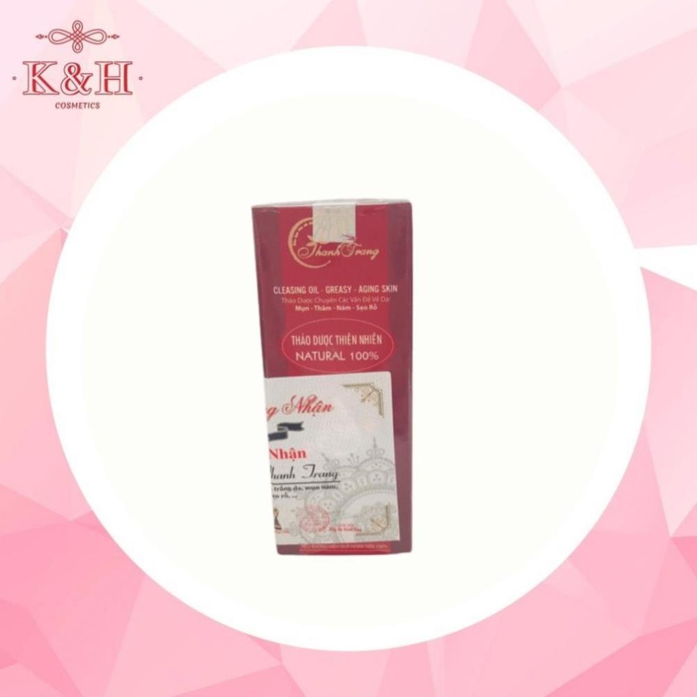 Tặng bột rửa mặt 100gr, Linh Chi Vi Mụn Tái Tạo Da Thanh Trang Trừ Mụn Thâm Nám Sẹo Rỗ