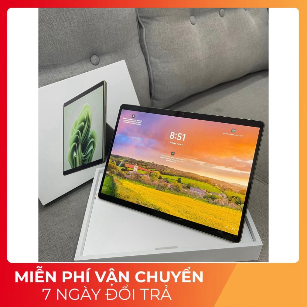 Máy tính bảng Surface Pro 9 | Core i7 / Ram 16gb/ Ssd 256 màn 13 inch Ngoại hình đẹp BH 1 đổi 1