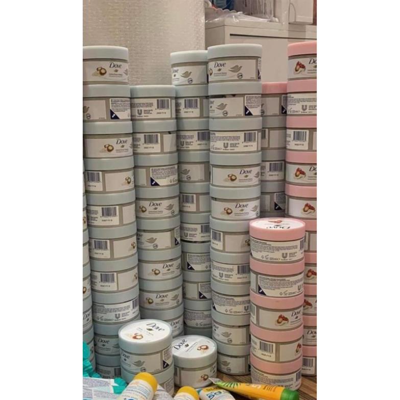 14 Kem Tẩy Da Chết Body Dove Bản Đức, Trắng Da, Mờ Thâm