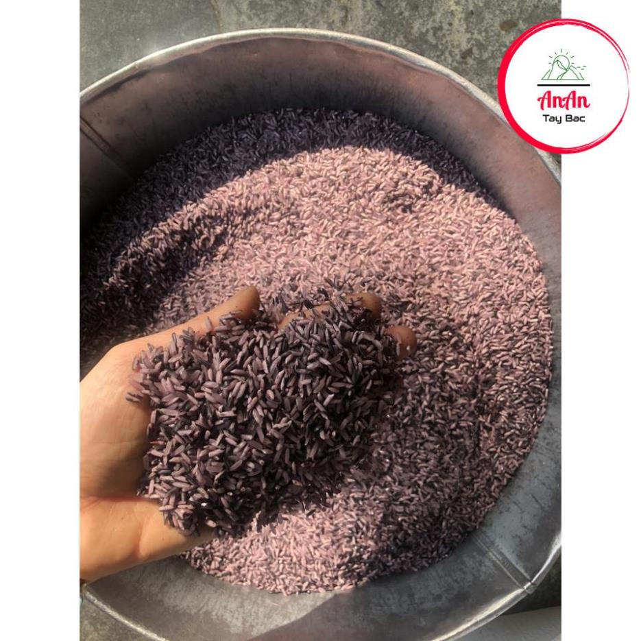 1kg Gạo nương tím H’mông - AnAn đặc sản Tây Bắc