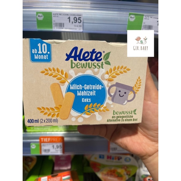 Sữa béo Alete Đức - Gerbaby