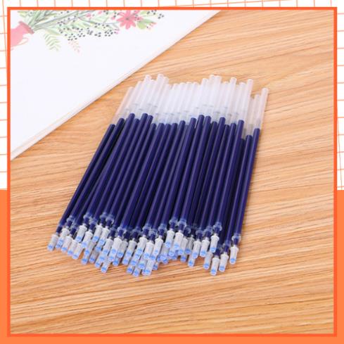 Tặng kèm 1 cây viết, Combo 10 Ngòi Bút Gel  Ruột Bút Gel 0,5mm 13cm Đủ Màu Đen Đỏ Xanh, Lắp Vừa Bút Gel Nắp Cài