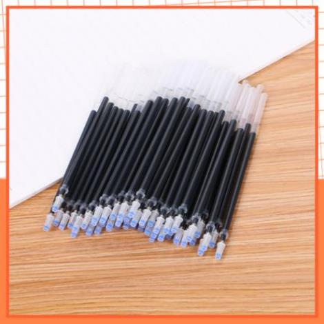 Tặng kèm 1 cây viết, Combo 10 Ngòi Bút Gel  Ruột Bút Gel 0,5mm 13cm Đủ Màu Đen Đỏ Xanh, Lắp Vừa Bút Gel Nắp Cài