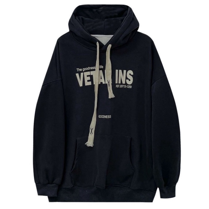 Áo khoác nam nữ chất nỉ bông dây bản to in 5d chữ VETAR - Áo hoodie nam nữ chất liệu nỉ bông dày 2 lớp in chữ VETAR