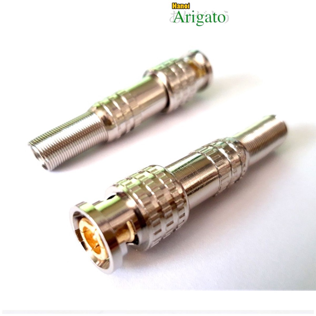 Jack BNC Nối Cáp Đồng Trục Cho Camera