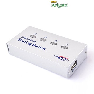 Bộ chia máy in tự động, chia ra 2 cổng, 4 cổng vỏ kim loại xịn. nhiều máy tính dùng chung 1 máy in