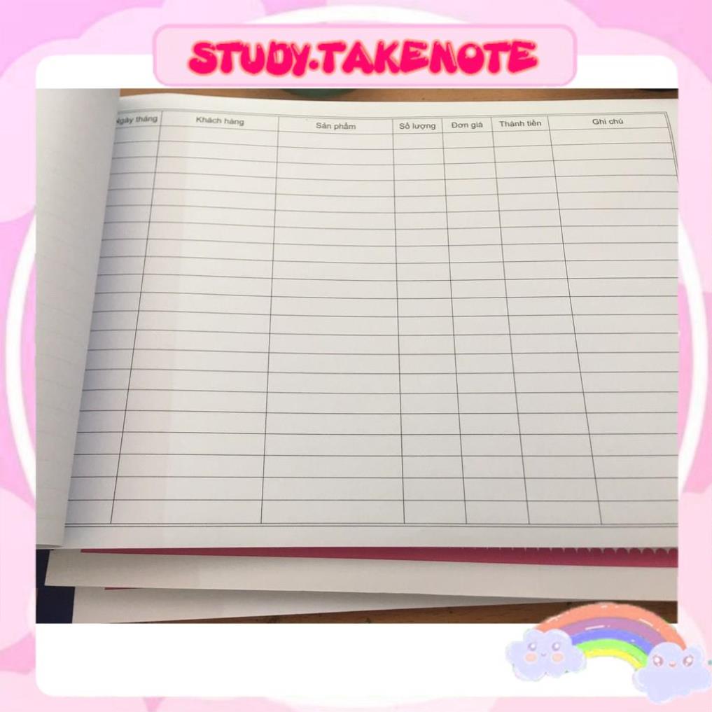 Sổ bán hàng A5