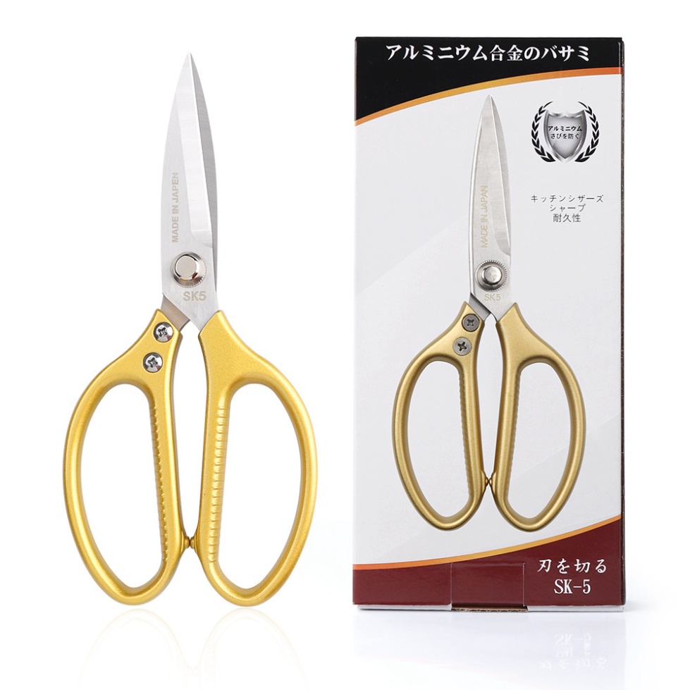 Kéo vàng nhật SK5 JAPAN cắt gà đa năng và cắt đồ dùng siêu bền - Kéo cắt đa năng hàng Nhật Bản Xịn