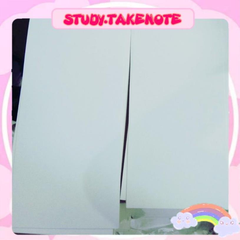 100 tờ Flash card trắng Ivory ĐL 350gsm kt 15x45cm