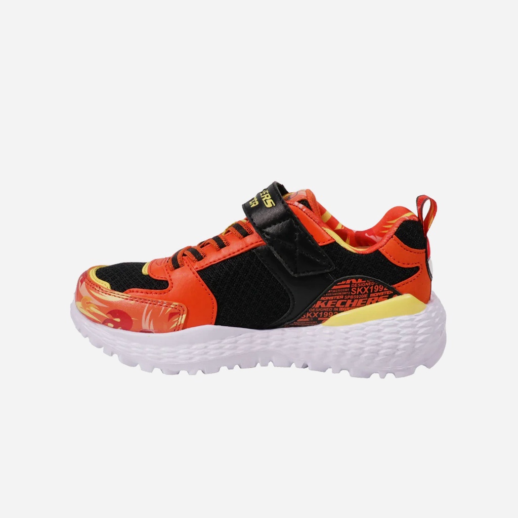 Giày sneaker bé trai Skechers Monster - 407104L-ORMT