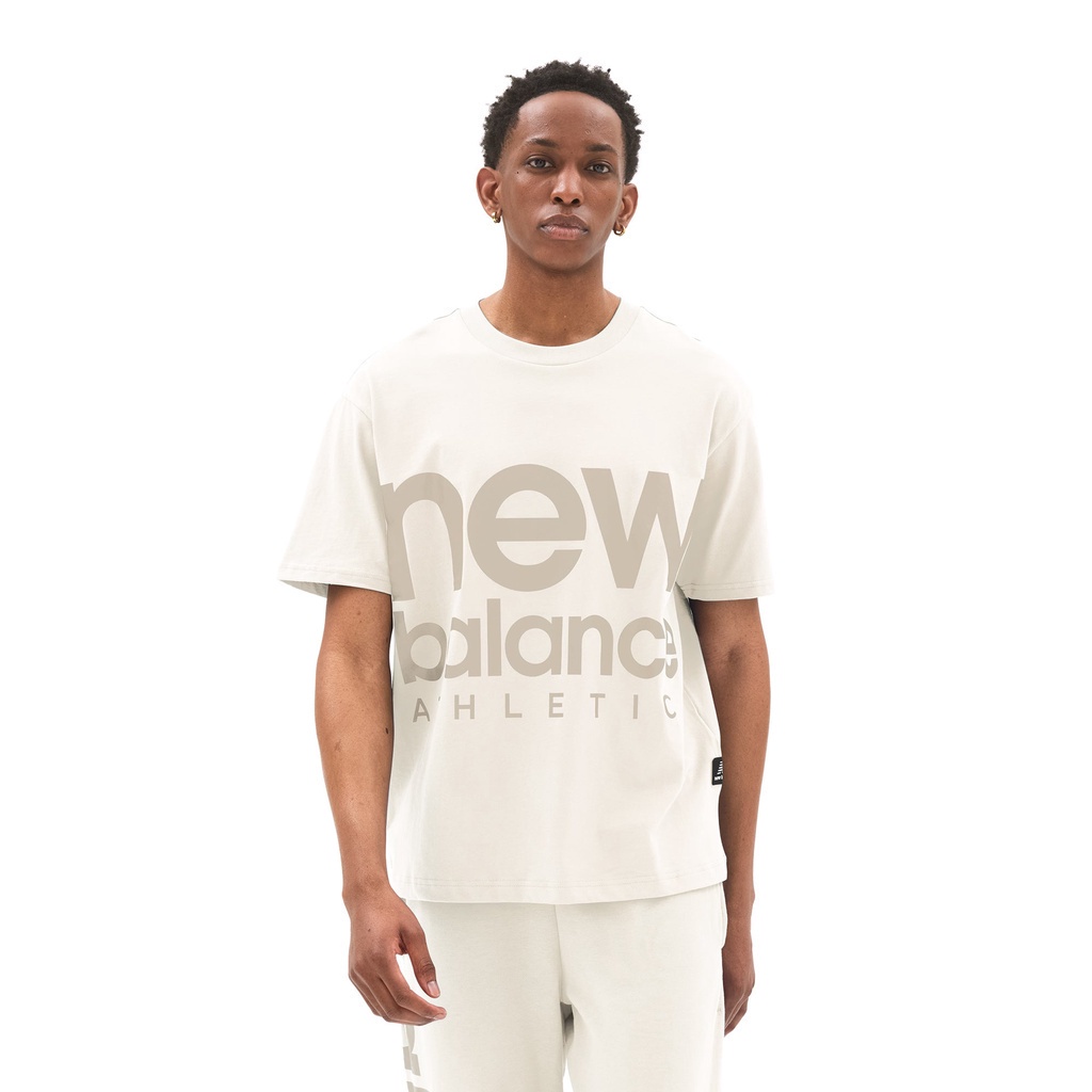 Áo thun thời trang unisex New Balance T-SHIRT U SEA SALT - UT23505SST