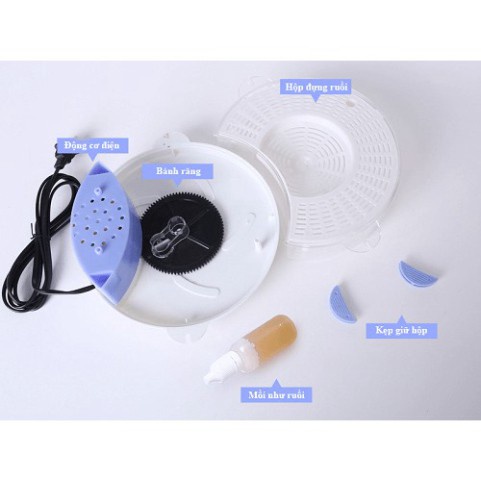 Máy Bắt Ruồi Tự Động🍀FREESHIP🍀Thông Minh,Máy Bắt Ruồi Chạy Điện Không Dùng Hóa Chất