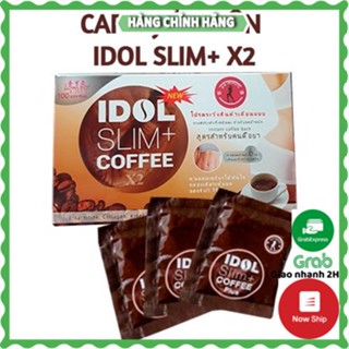  Cà phê giảm cân IDOL SLIM COFFEE X2 Thái Lan hộp 10 gói  New  - HANA 