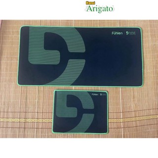 Lót chuột Fulhen cỡ lớn, miếng lót chuột bo viền size 30x70 cm chất liệu tốt, bám chuột