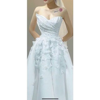 ĐẦM CÚP NGỰC ĐÍNH CƯỜM HOA NỔI ( được kiểm tra hàng)