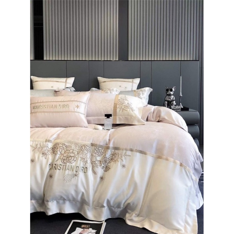 Bộ chăn ga gối Tencel 80s thương hiệu Di-or cao cấp Bee House