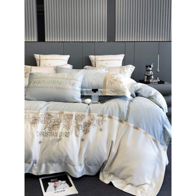 Bộ chăn ga gối Tencel 80s thương hiệu Di-or cao cấp Bee House