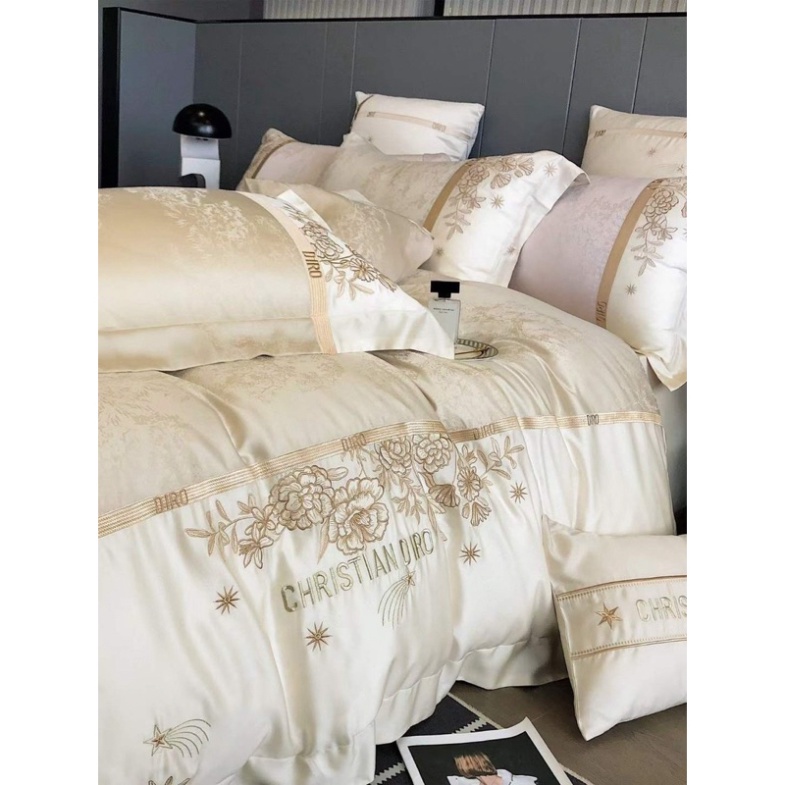 Bộ chăn ga gối Tencel 80s thương hiệu Di-or cao cấp Bee House