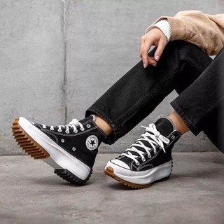 GIÀY SNEAKER CONVERSE RUN STAR HIKE BLACK, Giày Thể Thao Nam Nữ Basic, FULL BILL BOX
