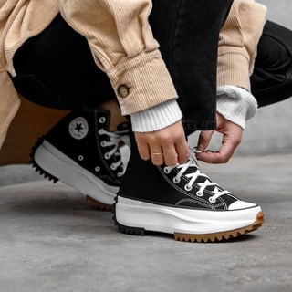 GIÀY SNEAKER CONVERSE RUN STAR HIKE BLACK, Giày Thể Thao Nam Nữ Basic, FULL BILL BOX