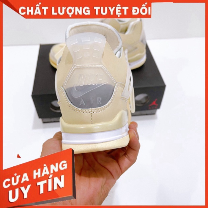 NaKa Shop ✔️Giày Jordan 4 Off White Kem Fullbox✔️ Nam Nữ