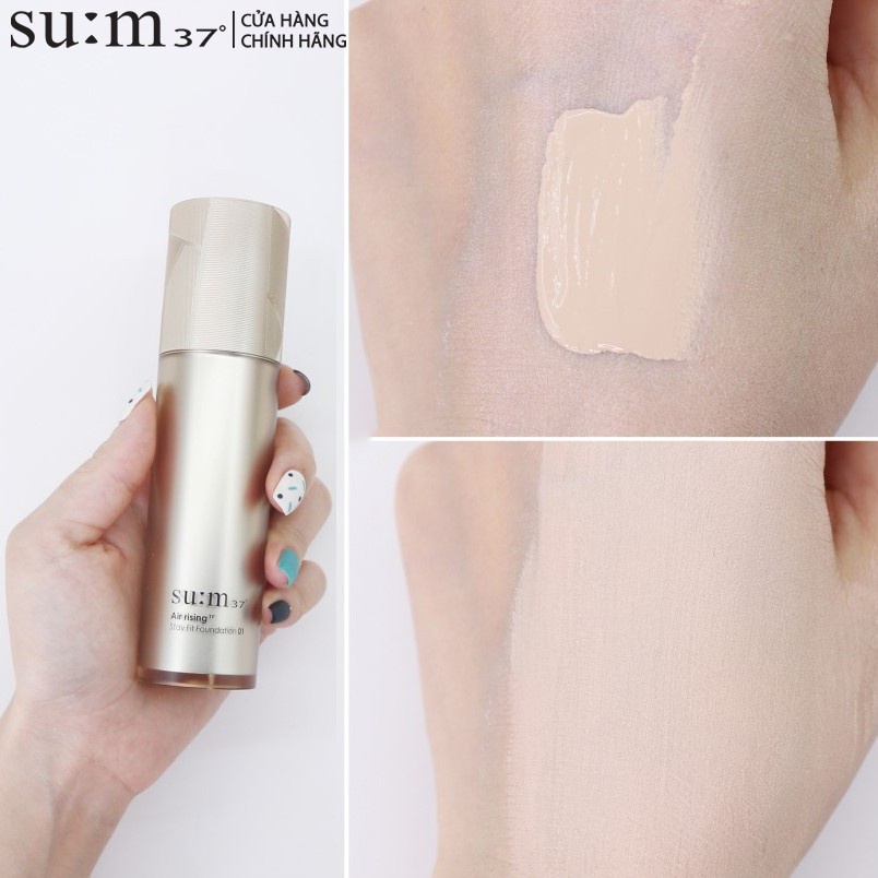 [Mã COSLUX09 giảm 120K đơn 1500K] Kem nền che khuyết điểm Su:m37 Air Rising TF Stay Fit Foundation SPF35 PA++ 40ml