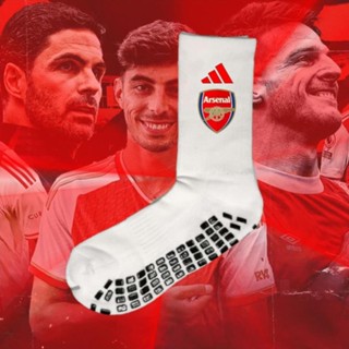  Vớ Tất đá  banh chống trơn chống trượt logo CLB Arsenal Chelsea Man city Real Barca. Mu. Có sỉ. T 