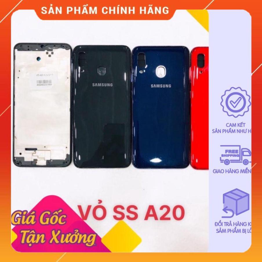 (bán buôn) LƯNG BỘ SAMSUNG A20 - VỎ BỘ SAMSUNG A20 - NẮP PIN SAMSUNG A20 Giá Siêu Hời