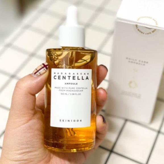 Combo 3 món Serum Rau Má Dưỡng Ẩm, Kem Dưỡng Da, Kem Chống Nắng Skin004 - Chính Hãng