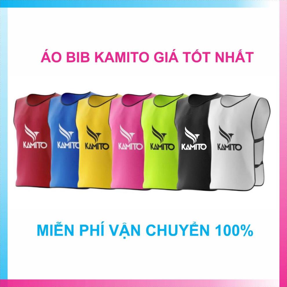 Áo bib, áo tập bóng đá, tổ chức team building loại có đai thương hiệu Kamito,Adidas,Nike,Mizuno nhiều màu sắc. T