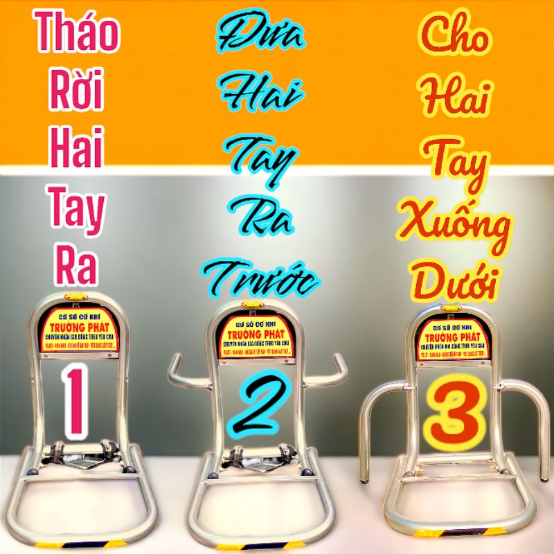 Baga xe máy phượt có ghế dựa cho xe exciter 155