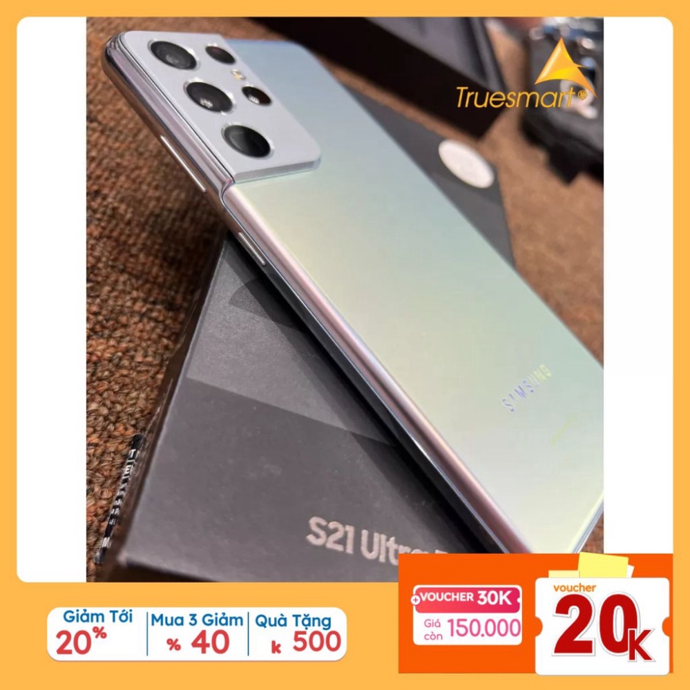 Điện thoại SamSung Galaxy S21 Ultra dung lượng 12/256GB Nguyên Seal - BH12 tháng- Đổi trả 15