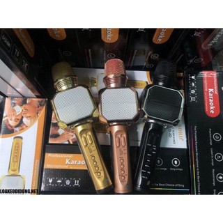 Micro Karaoke Bluetooth SDRD SD 10 chính hãng hút âm tốt, micro không dây hát karaoke, nâng tone, lọc âm, chống nhiễu Ka