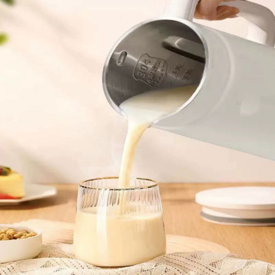 Máy làm sữa hạt mini đa năng OSTMART dung tích 800ml màn hình hiển thị, chức năng hẹn giờ thông minh, bảo hành 12 tháng