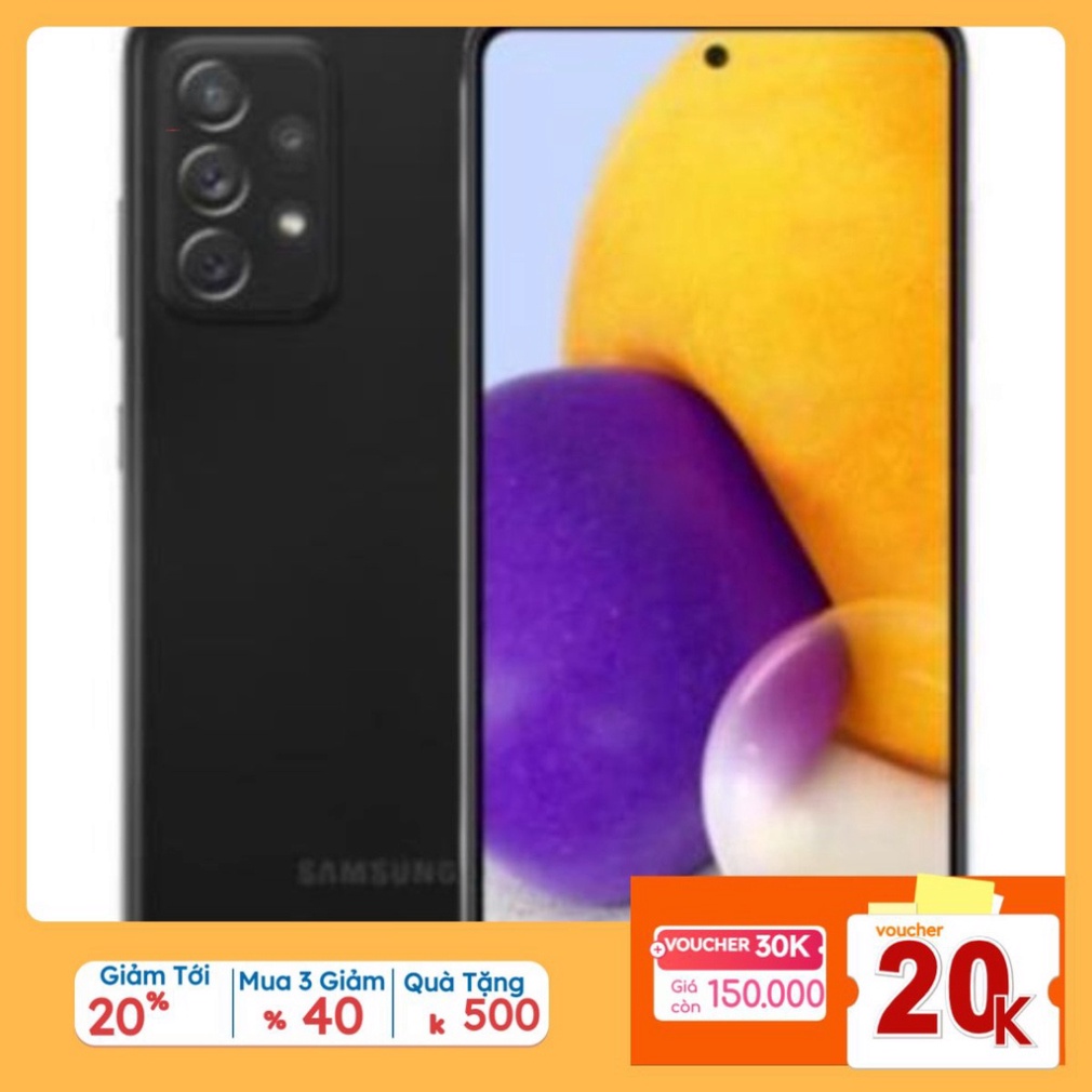HOT DEAL Điện Thoại Samsung Galaxy A72 8GB/256GB - FULLBOX MỚI 100% BẢO HÀNH ĐIỆN TỬ CHÍNH HÃNG 12 THÁNG  I  Mobile.Viet