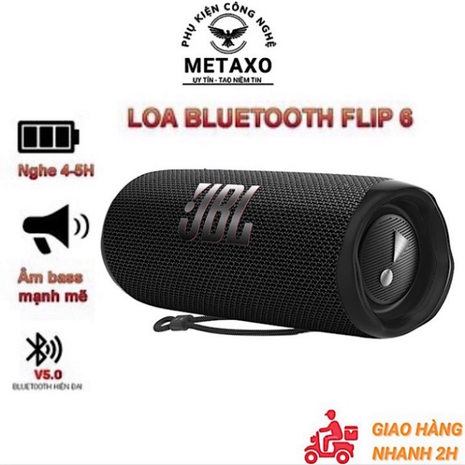 Loa Bluetooth FLIP 6 Mới nhất âm thanh cực đỉnh có bass Bluetooth 5.1 NEW - Bảo Hành 6 Tháng 1 đổi 1 Oneshop0003