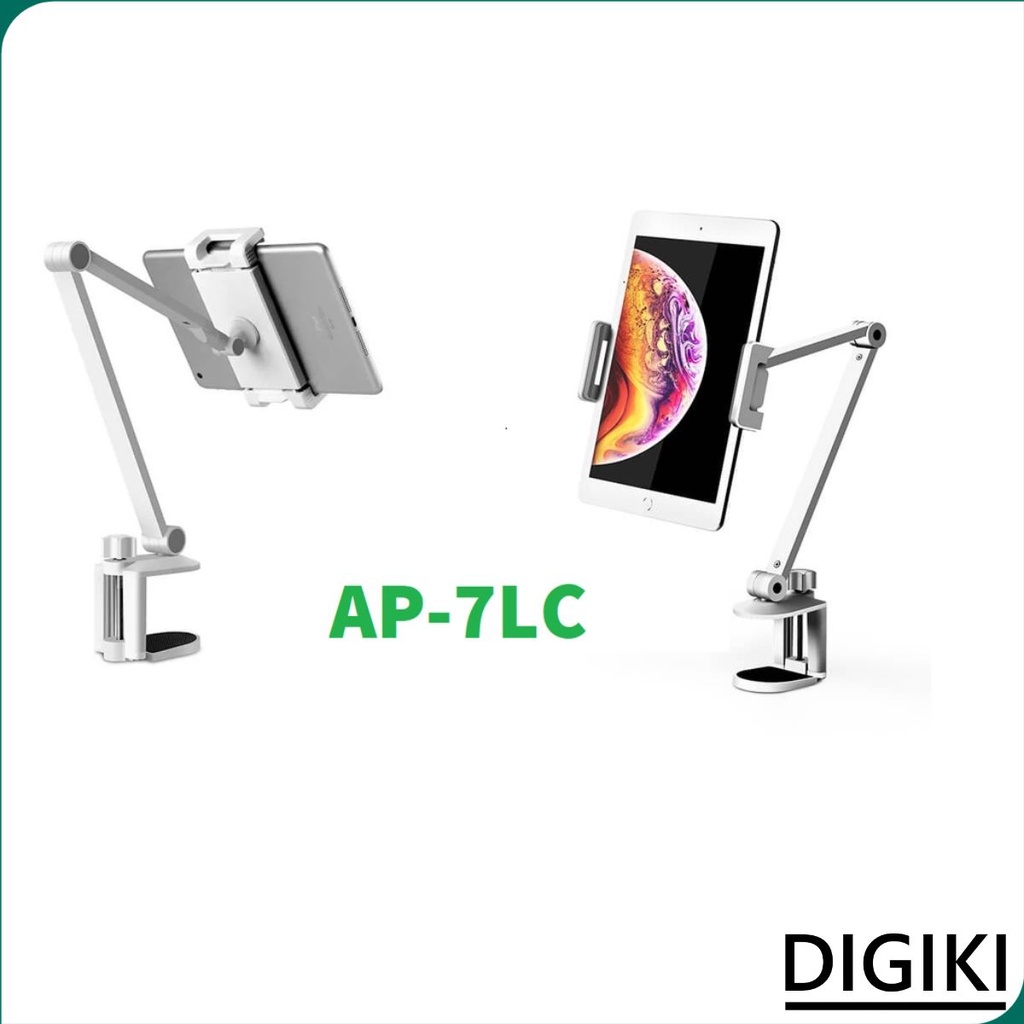 Arm nâng hạ, kiêm giá đỡ tablet, ipad, máy tính bảng AP-7LC, P67 cao cấp, xoay mọi tự thế thoải mái.