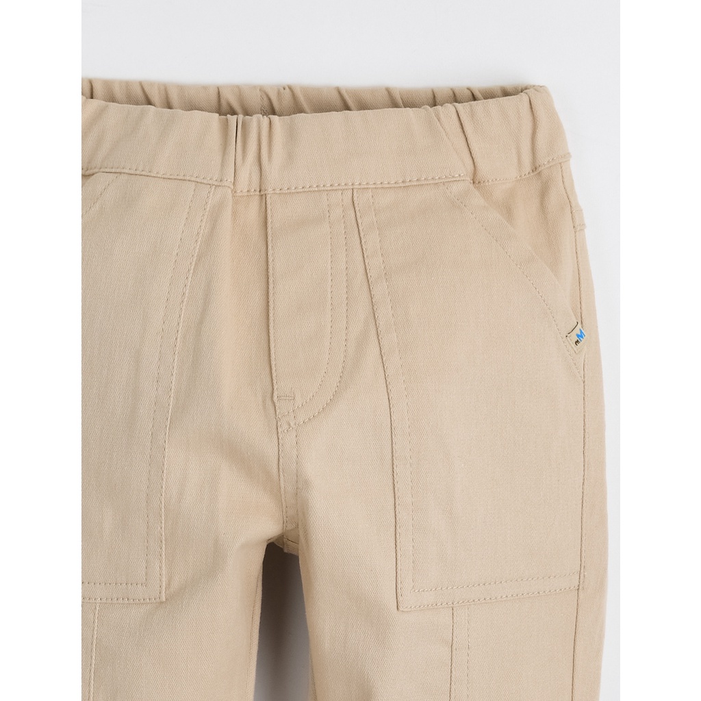 Quần kaki dài Moimoln màu be túi vuông size 100-140