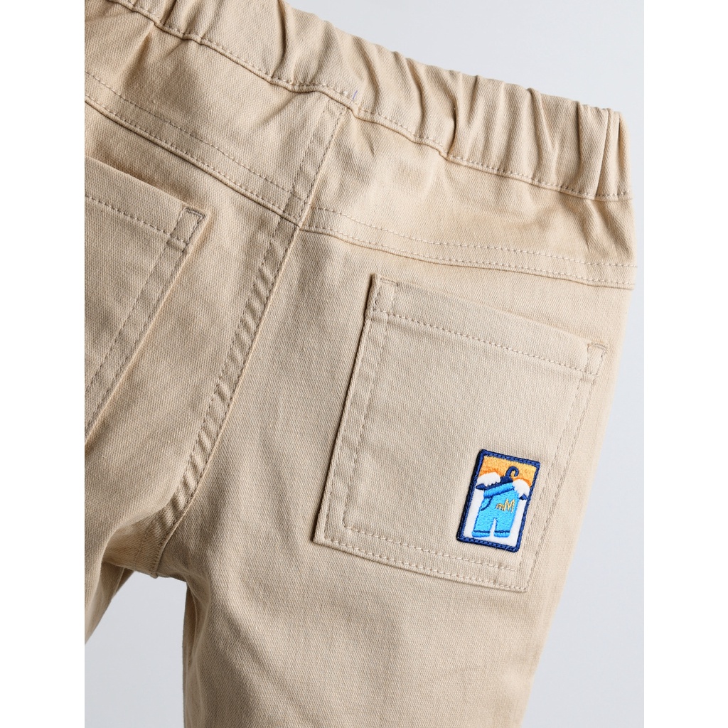 Quần kaki dài Moimoln màu be túi vuông size 100-140