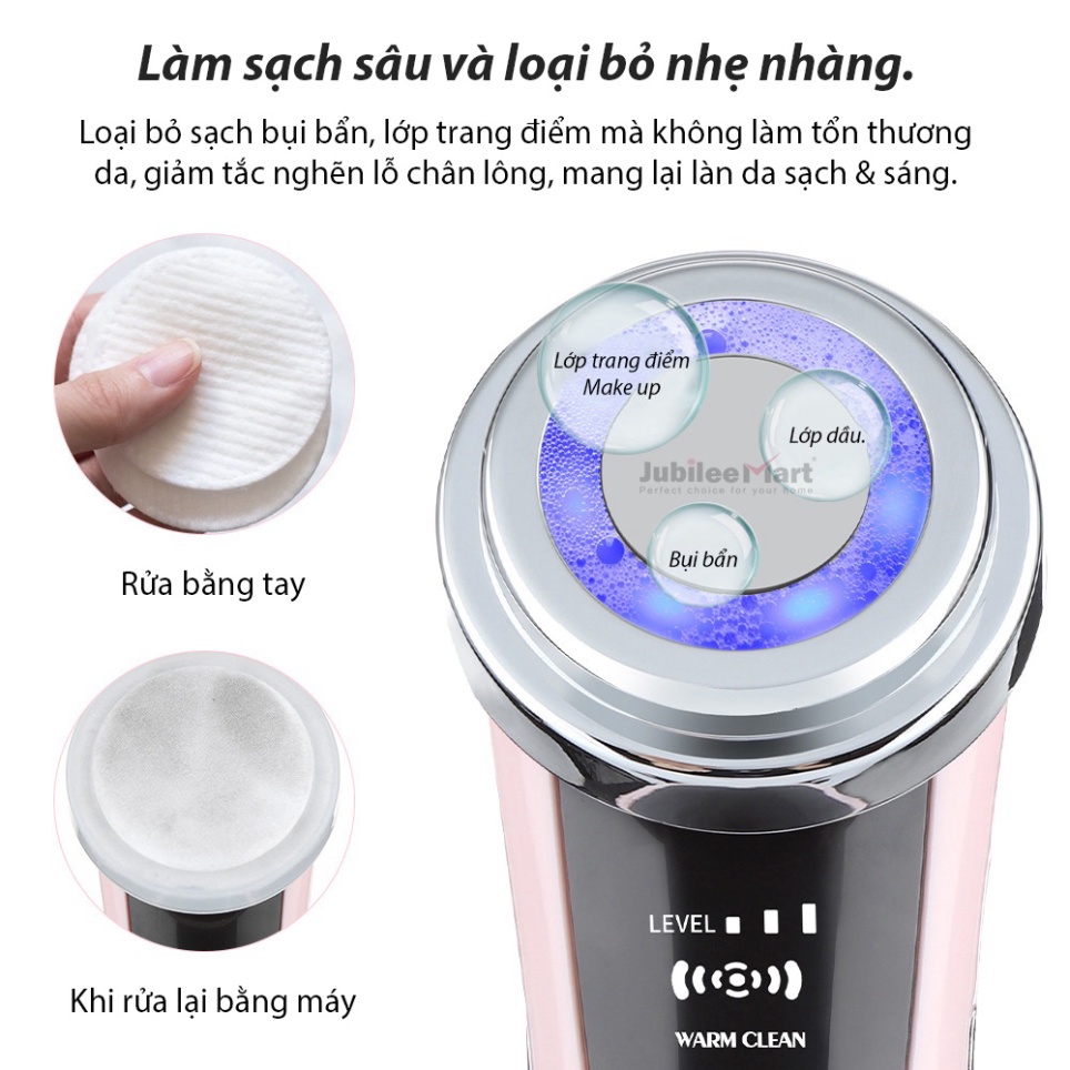 Máy Massage, đẩy tinh chất LUXE làm sạch sâu, dưỡng da