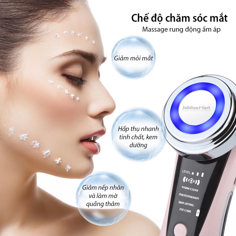 Máy Massage, đẩy tinh chất LUXE làm sạch sâu, dưỡng da