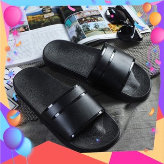 NaKa Shop Dép quai ngang phong thái vật liệu cao su đặc bền chắc Nam Nữ
